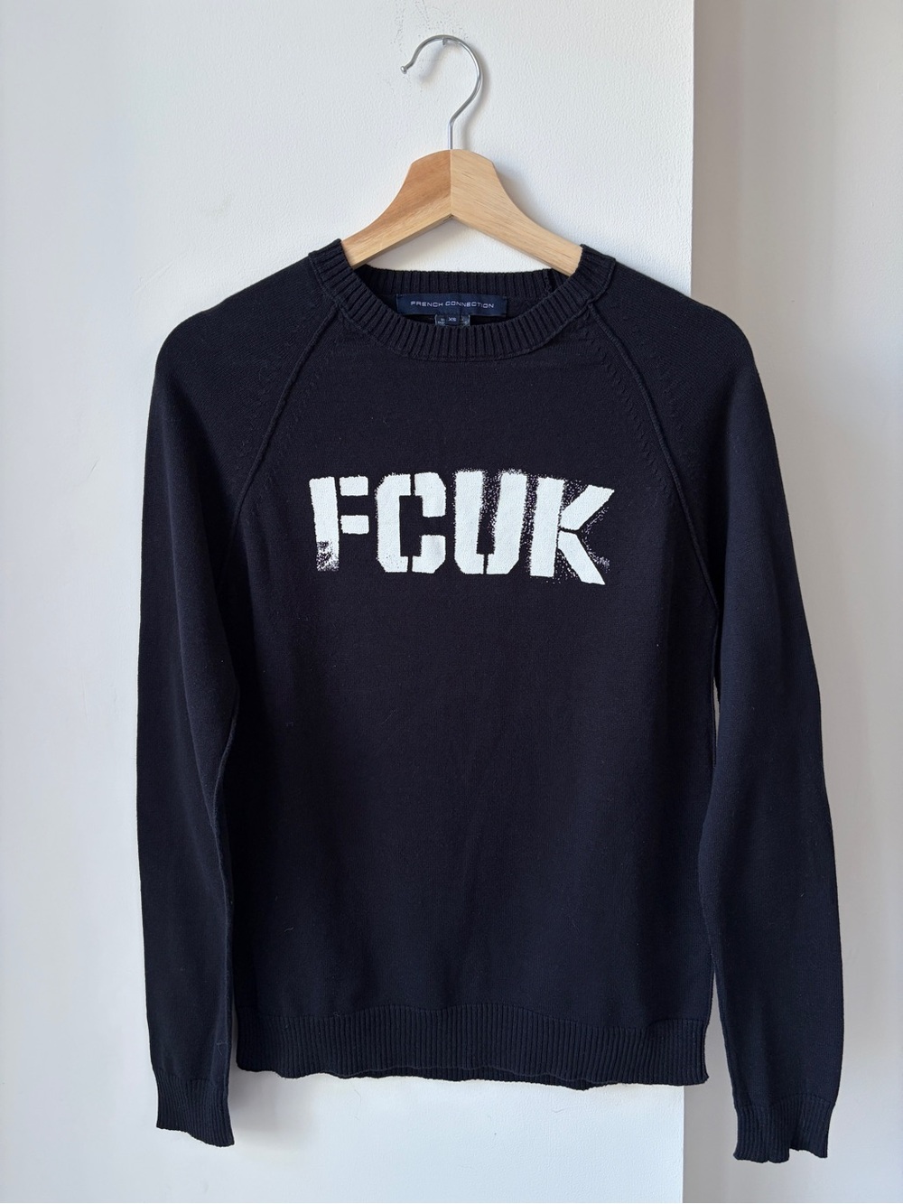 French Connection ‘fcuk’ Cotton Sweater